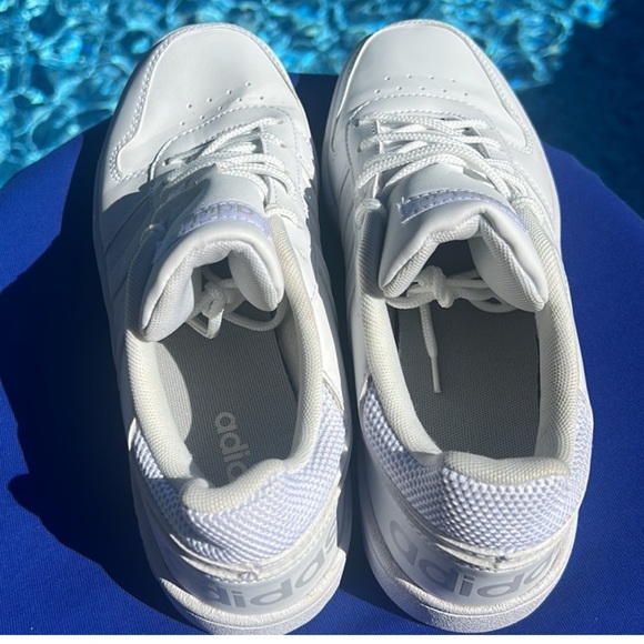 Adidas Hoops 2.0 White Sneakers - Picture 8 of 9